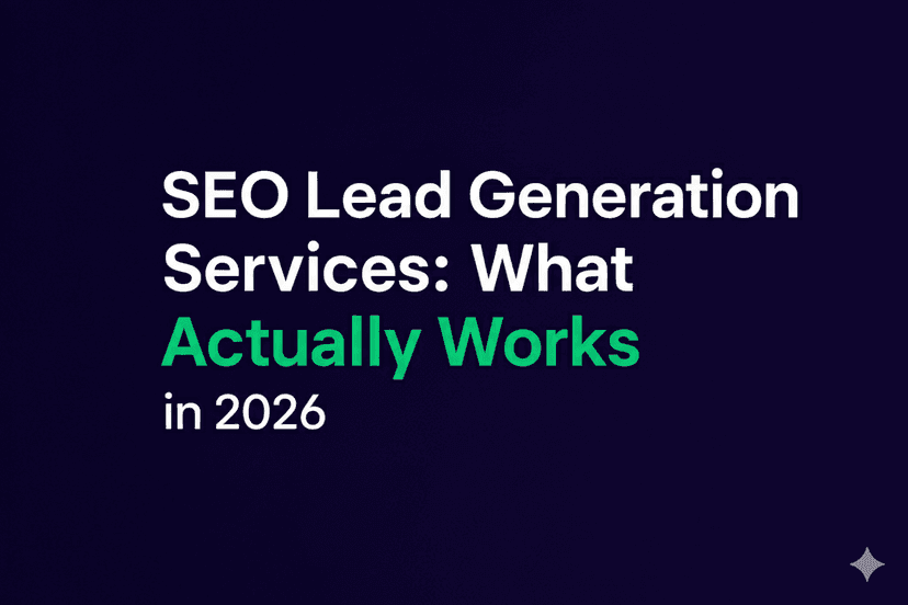 Comparison of SEO lead generation services